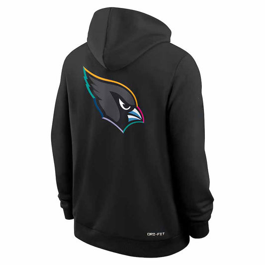 A.Cardinals Black Pullover Hoodie 2025 American Football Jerseys Size S-4XL