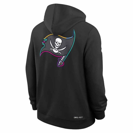 TB.Buccaneers Black Pullover Hoodie 2025 American Football Jerseys Size S-4XL