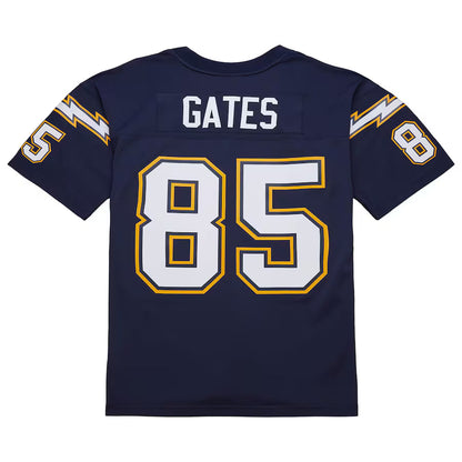 LA.Chargers #85 Antonio Gates Mitchell & Ness Navy 2006 Legacy Replica Jersey