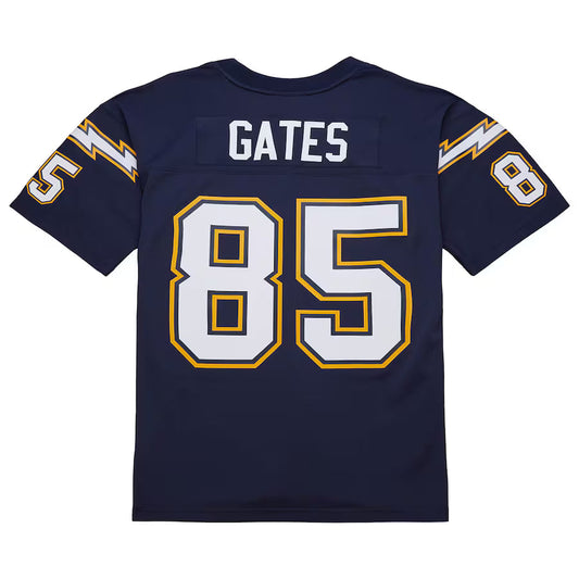 LA.Chargers #85 Antonio Gates Mitchell & Ness Navy 2006 Legacy Replica Jersey