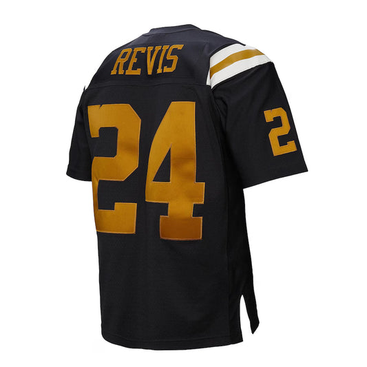 NY.Jets #24 Darrelle Revis Mitchell & Ness Navy 2008 Legacy Replica Jersey