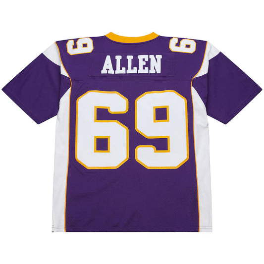 MN.Vikings #69 Jared Allen Purple Mitchell & Ness Purple 2011 Legacy Replica Jersey