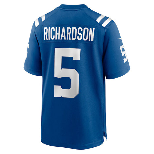 IN.Colts #5 Anthony Richardson Royal Game Jersey Stitched American Football Jerseys