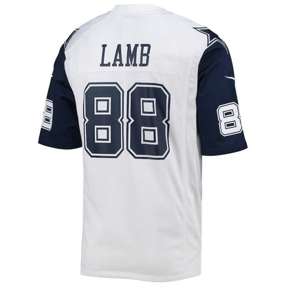 D.Cowboys #88 CeeDee Lamb White Game Jersey Stitched American Football Jerseys