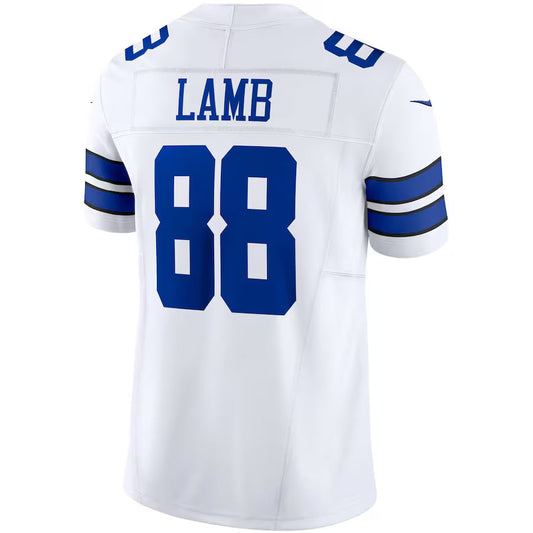 D.Cowboys #88 CeeDee Lamb White Vapor F.U.S.E. Limited Jersey Stitched American Football Jerseys
