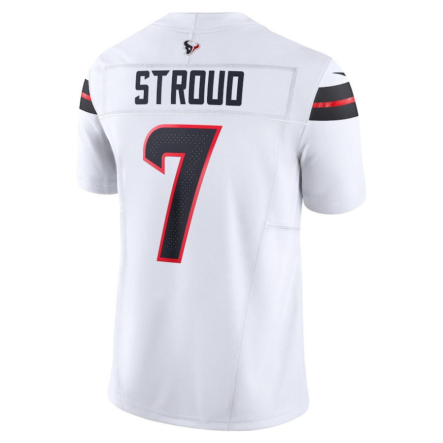 H.Texans #7 C.J. Stroud White Vapor F.U.S.E. Limited Jersey Stitched American Football Jerseys