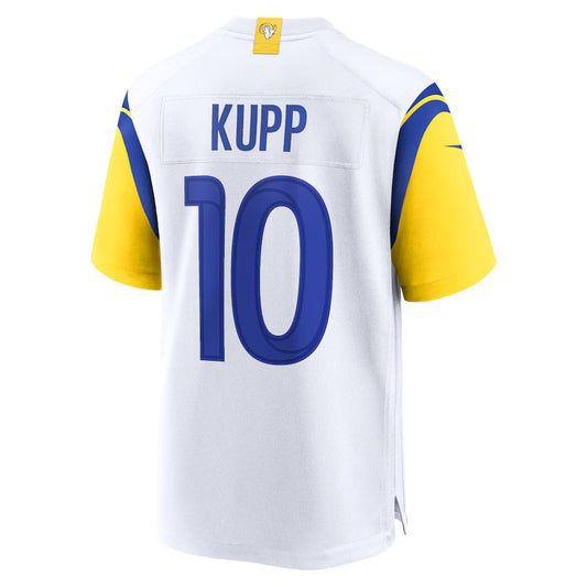 LA.Rams #10 Cooper Kupp White Game Jersey Stitched American Football Jerseys