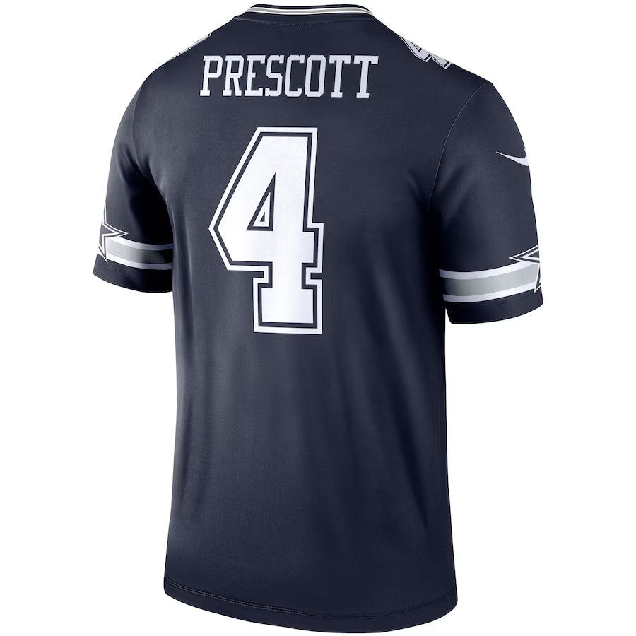 D.Cowboys #4 Dak Prescott Navy Game Jersey Stitched American Football Jerseys