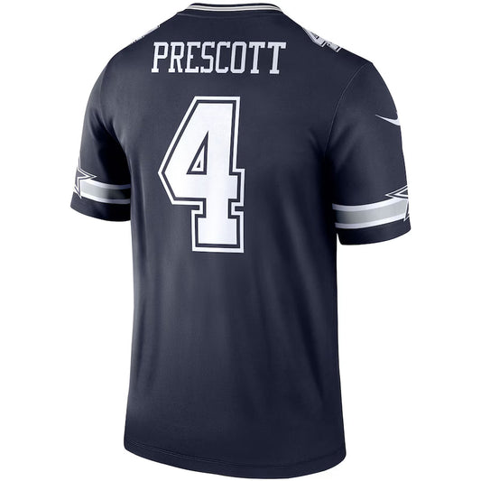 D.Cowboys #4 Dak Prescott Navy Game Jersey Stitched American Football Jerseys