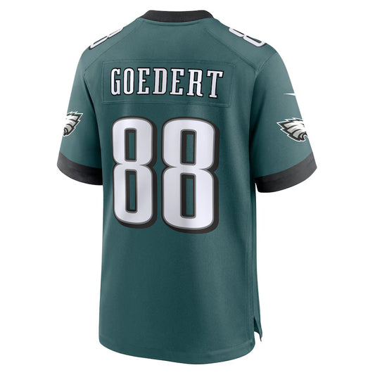 P.Eagles #88 Dallas Goedert Midnight Green Game Jersey Stitched American Football Jerseys