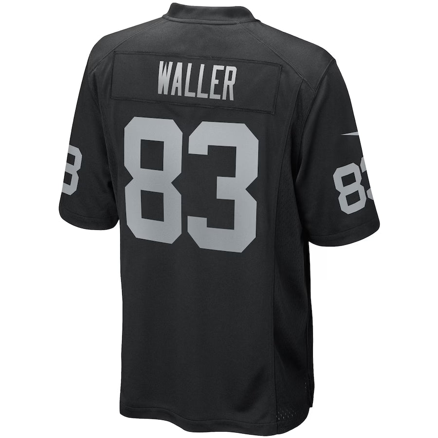 LV.Raiders #83 Darren Waller Black Game Jersey Stitched American Football Jerseys