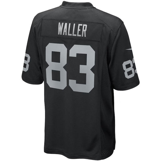 LV.Raiders #83 Darren Waller Black Game Jersey Stitched American Football Jerseys