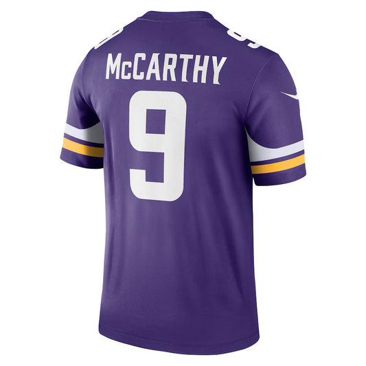 MN.Vikings #9 J.J. McCarthy Purple Game Jersey Stitched American Football Jerseys