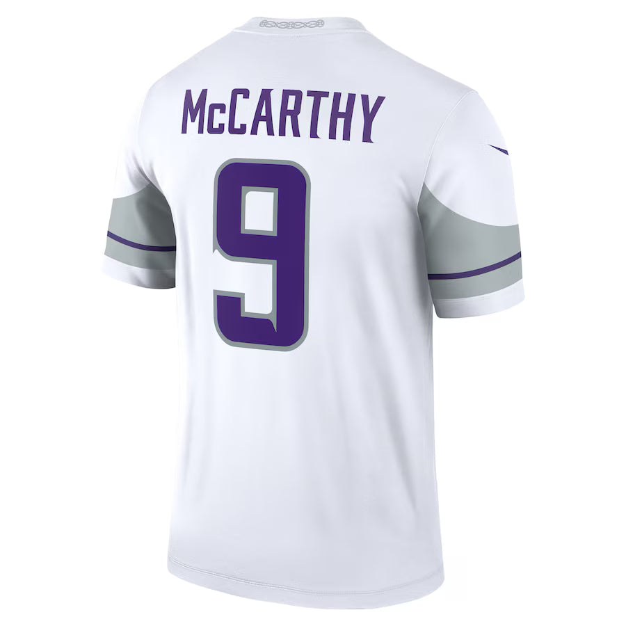 MN.Vikings #9 J.J. McCarthy White Game Jersey Stitched American Football Jerseys