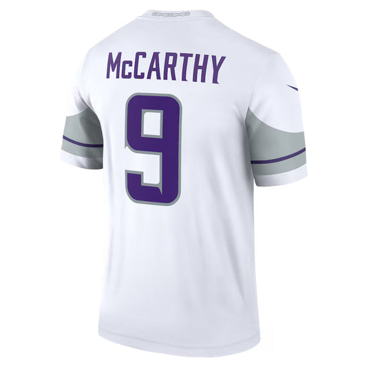 MN.Vikings #9 J.J. McCarthy White Game Jersey Stitched American Football Jerseys