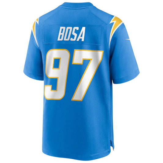 LA.Chargers #97 Joey Bosa Powder Blue Game Jersey Stitched American Football Jerseys