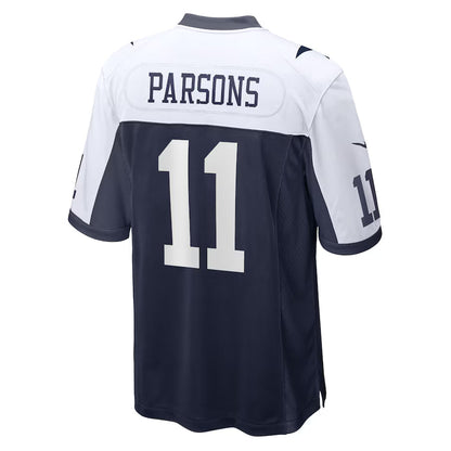 D.Cowboys #11 Micah Parsons Navy Game Jersey Stitched American Football Jerseys
