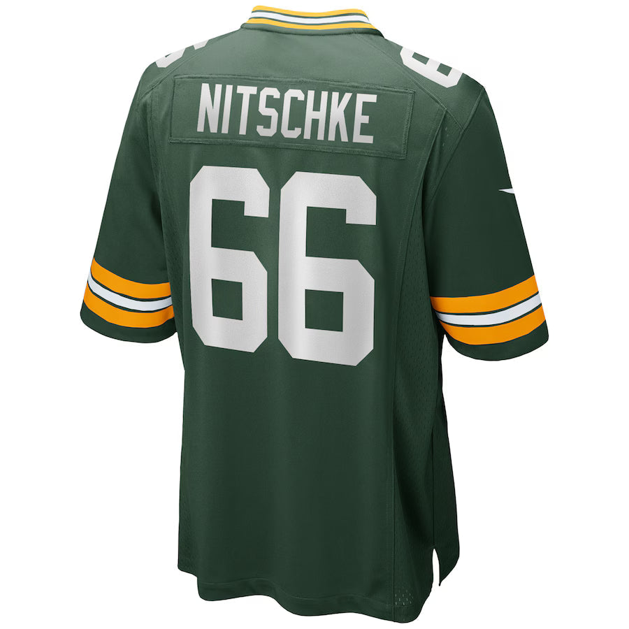 GB.Packers #66 Ray Nitschke Green Game Jersey Stitched American Football Jerseys
