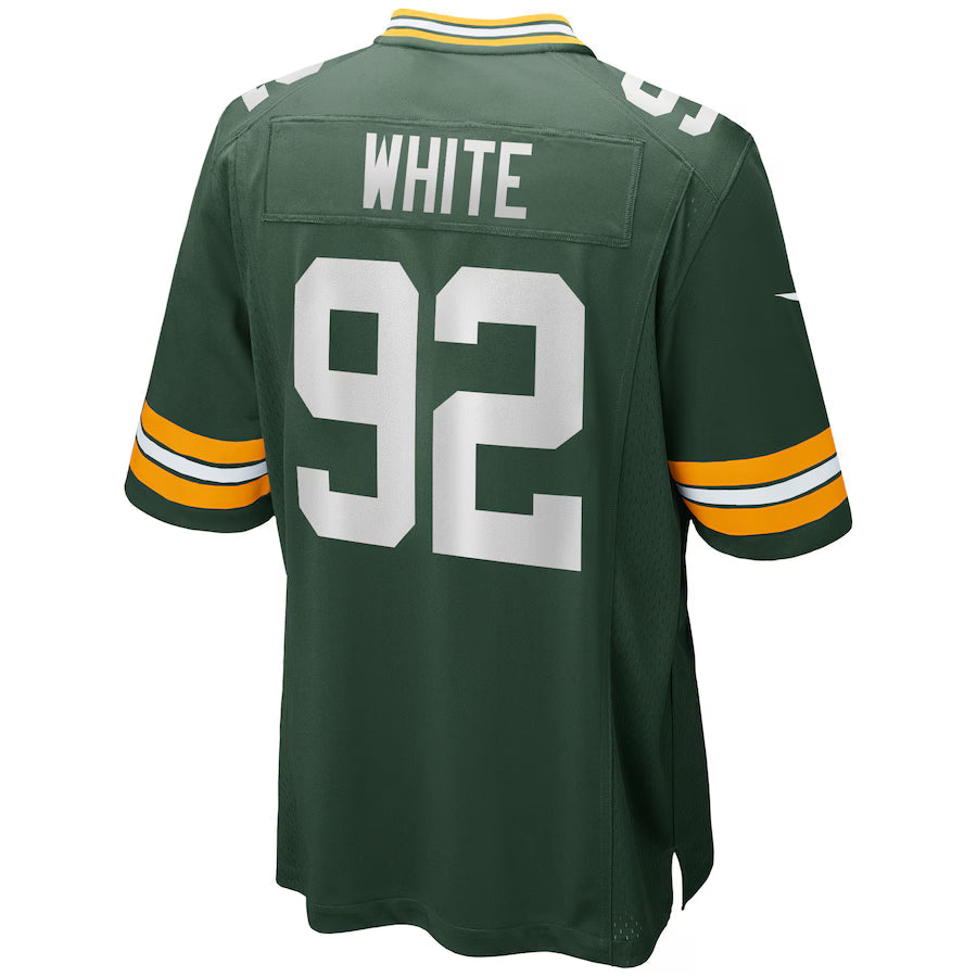GB.Packers #92 Reggie White Green Game Jersey Stitched American Football Jerseys