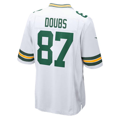 GB.Packers #87 Romeo Doubs White Game Jersey Stitched American Football Jerseys