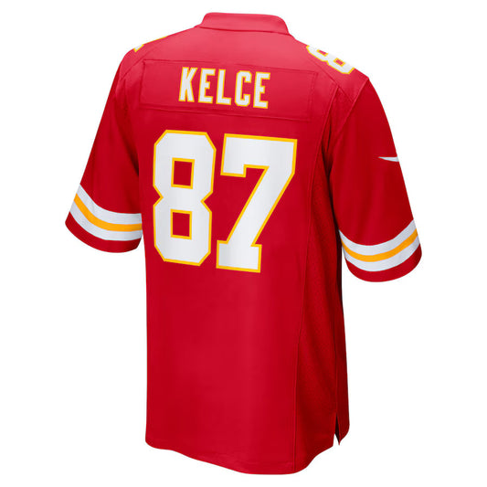 KC.Chiefs #87 Travis Kelce Red Game Jersey Stitched American Football Jerseys