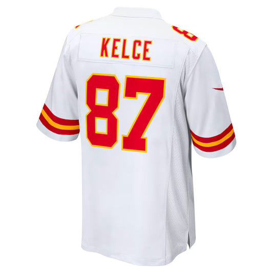 KC.Chiefs #87 Travis Kelce White Game Jersey Stitched American Football Jerseys