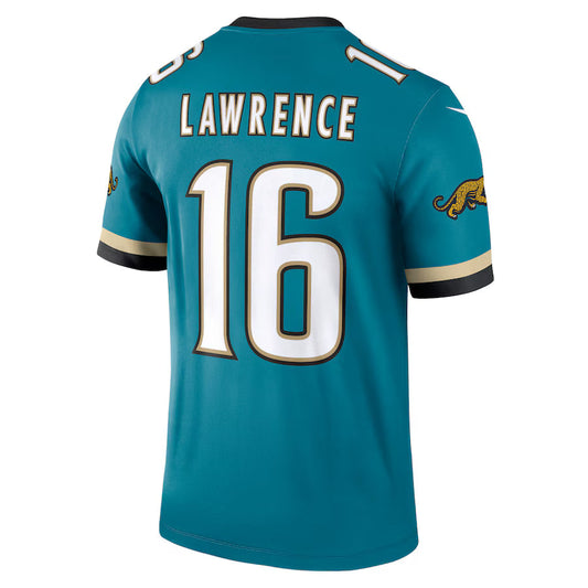 J.Jaguars #16 Trevor Lawrence Teal Game Jersey Stitched American Football Jerseys