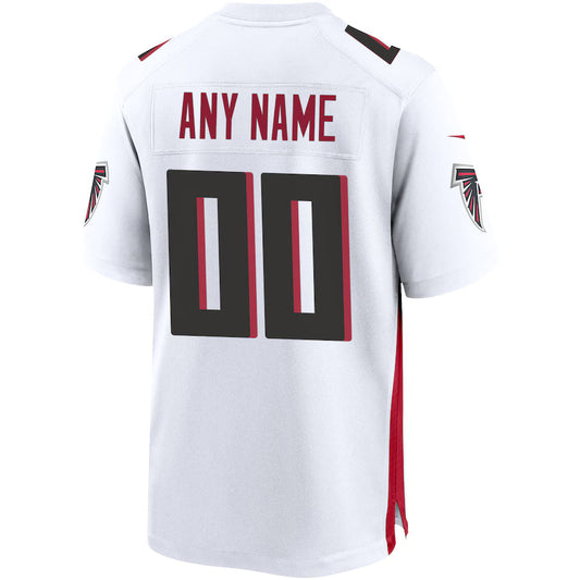 Custom A.Falcons White Game Jersey Stitched American Football Jerseys