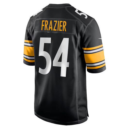 P.Steelers #54 Zach Frazier Black Game Jersey Stitched American Football Jerseys